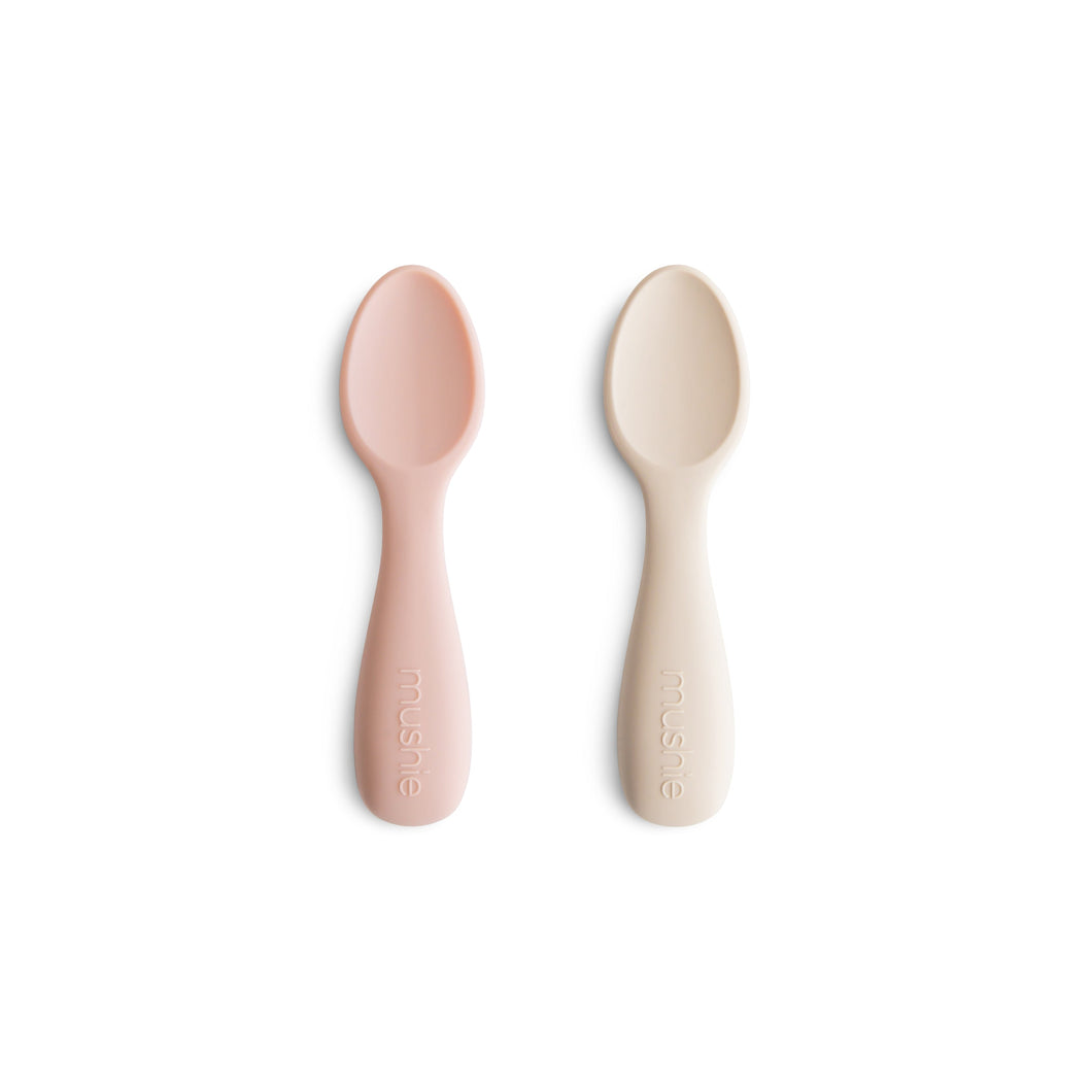 Mushie Silicone - Starter Spoon (2 Pack)