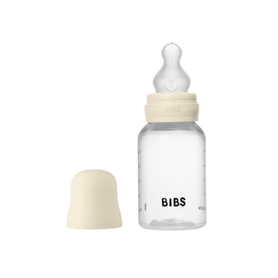 Baby Bottle Complete Set 150ml Silicone - Ivory