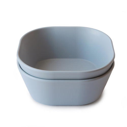 Mushie Bowl Square (2 Pack) - Cloud