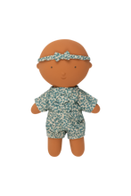 GOMMU Green Flowers - One-Piece & Bow Tie
