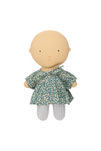 GOMMU Green Flowers - Dress & Tights