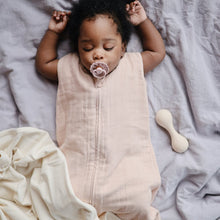 Mushie Silicone Baby Rattle - Blush