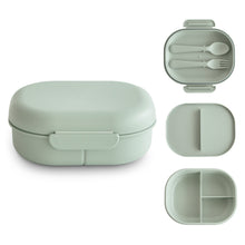 Mushie Lunchbox Set - Sage