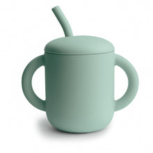 Mushie Silicone Training Cup & Straw