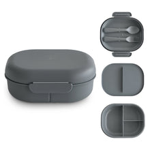 Mushie Lunchbox Set - Smoke